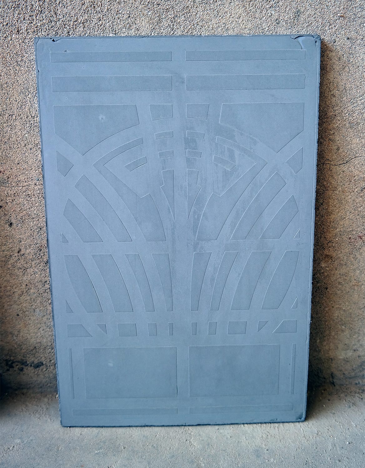 Panel-concrete-art-deco